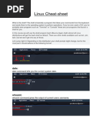 Linux Cheatsheet