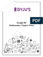 Greuclid geometry notes class 9