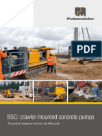 BSC Crawler Concrete Pumps Brochure EN