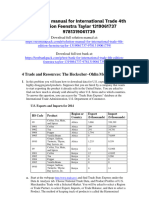 International Trade 4Th Edition Feenstra Solutions Manual Full Chapter PDF