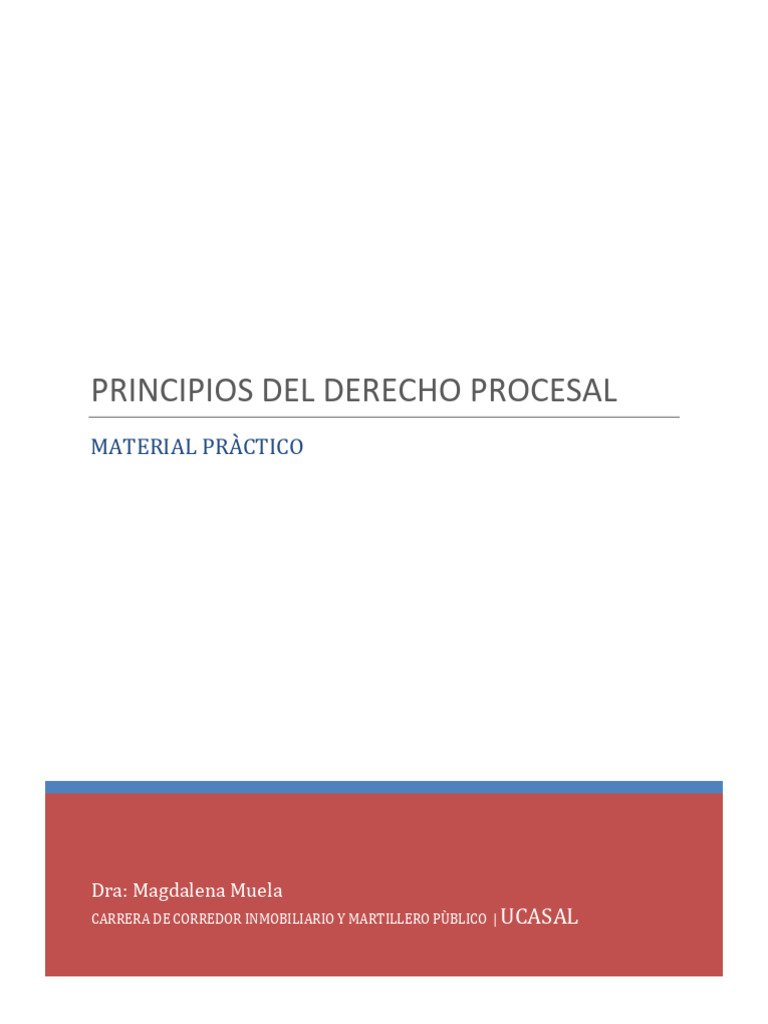 Material Practico | PDF | Demanda judicial | Sentencia (ley)