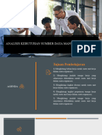 Analisis Kebutuhan SDM - Pertemuan 3