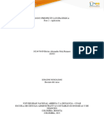 Variables o Factores de Cambio - Prospectiva Estrategica