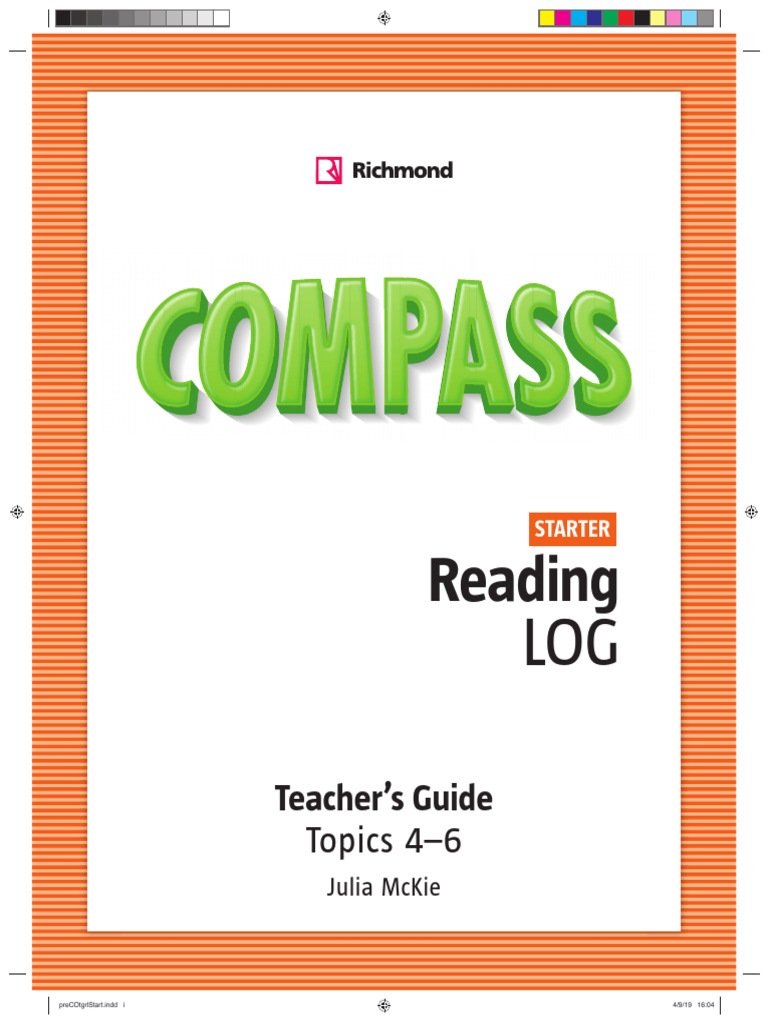 Compass Starter Reading Log TG Topics 4-6 | PDF | Reading Comprehension ...
