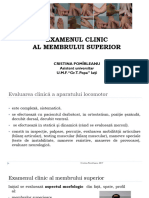 examenul clinic al membrului superior C_Pomîrleanu