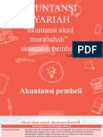 Akad Murabahah - (Lanjutan - Akuntansi Pembeli)