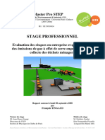 Rapport de Stage Evaluation Des Risques