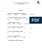 Cuestionario para Niños de Prescolar