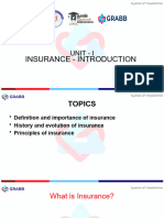 Insurance Unit 1 PPT - Final