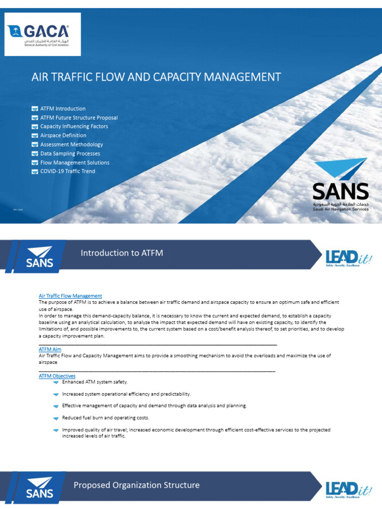 ATFM TF4 - PPT2F | PDF | Air Traffic Control | Aviation