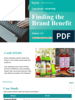 Case Study Finding The Brand Benefit