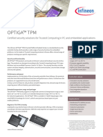 Infineon OPTIGA - TPM PB v10 - 15 EN
