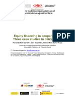 Equity Financing in Cooperatives. Three Case Studies in Dairy Sector