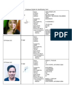 Employee Details For Identification Card1