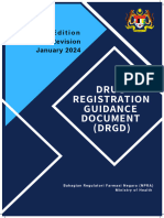 Complete Drug Registration Guidance Document DRGD 3rd Edition 7th Revision January 2024