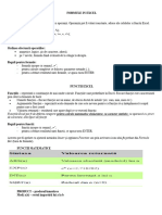 Formule Si Functii in Excel