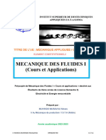 Cours de Mecanique Des Fluides L2 - 083754