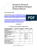 Introduction To Financial Accounting 11Th Edition Horngren Solutions Manual Full Chapter PDF