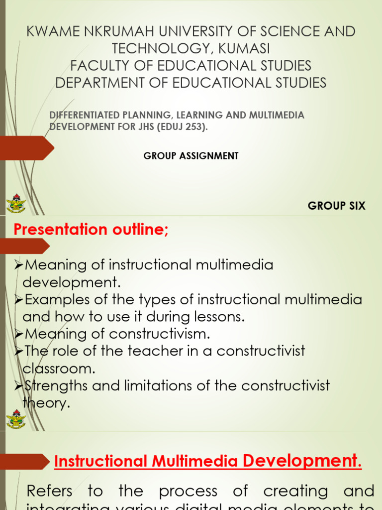 Multimedia Development in Education | PDF | Constructivism (Philosophy ...