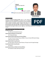 Resume of M. H. Ashad