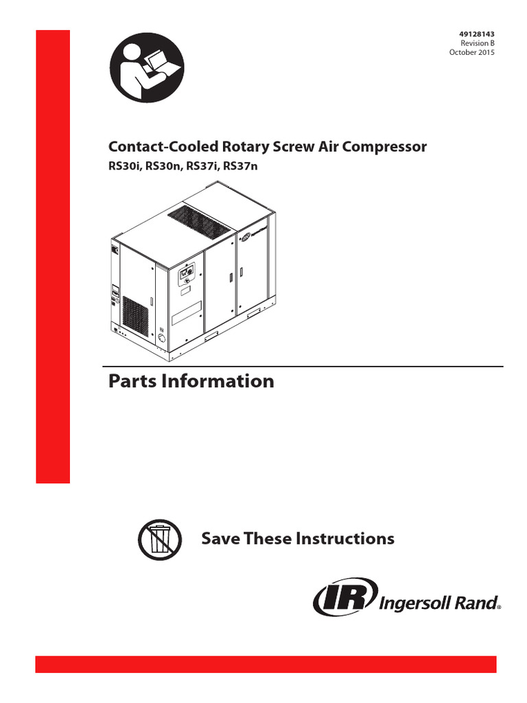 RS30i & RS37i Compressor Parts Manual | PDF | Door | Electrical Connector