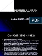 Teori Pembelajaran Orff