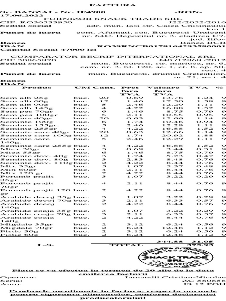 17 06 2022 Factura Becrif International Srl Pdf