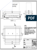 Foundation Drawing of 500kva Cpcb4+ Radiator Cooled Silent DG Set