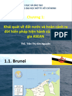 Chương 1: Khái quát về đất nước và hoàn cảnh ra đời hiến pháp hiện hành của các quốc gia ASEAN