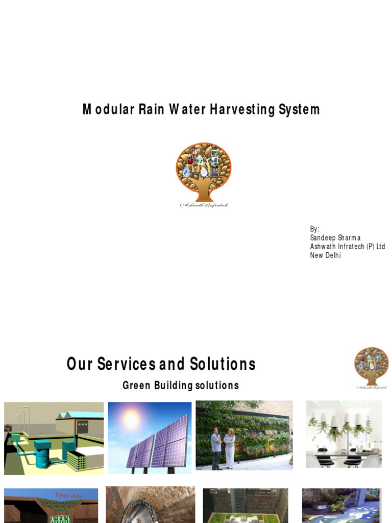 Rainwater Harvesting | PDF | Water | Earth Sciences