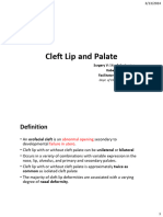Cleft Lip and Palate