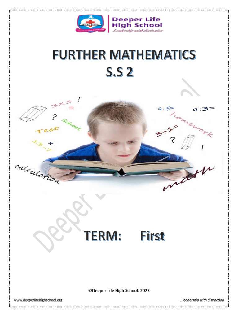SS2 Further Mathematics Scheme | PDF | Quadratic Equation | Equations