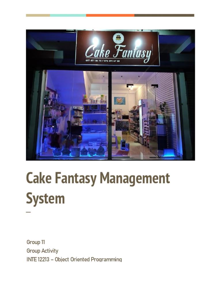 Project Proposal Pdf Inventory User Interface