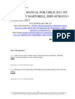 Child 2013 1St Edition Martorell Test Bank Full Chapter PDF