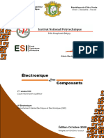 Electronique Des Composants TS STIC 1 - Edition Octobre 2020