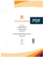 Wadhwani Foundation Certificate - 659d3bae8c30de8667c386ce