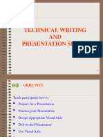 Technical and Presentation