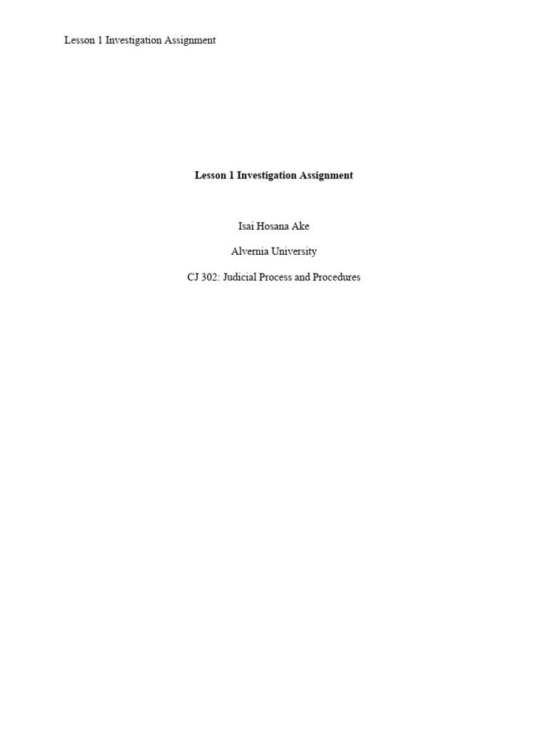 Criminal Procedure Overview and Analysis | PDF