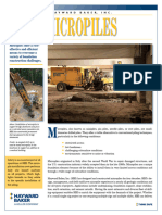 Hayward Baker Micropiles Brochure