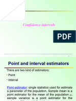 Confidence Intervals