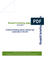 NEWCritical Raw Materials in The EU Briefing Paper Roskill