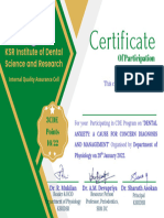 Participant Certificate