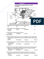 Examen de Geografia Segundo Trimestre