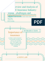 An Overview and Analysis of The Inusrance Industry.