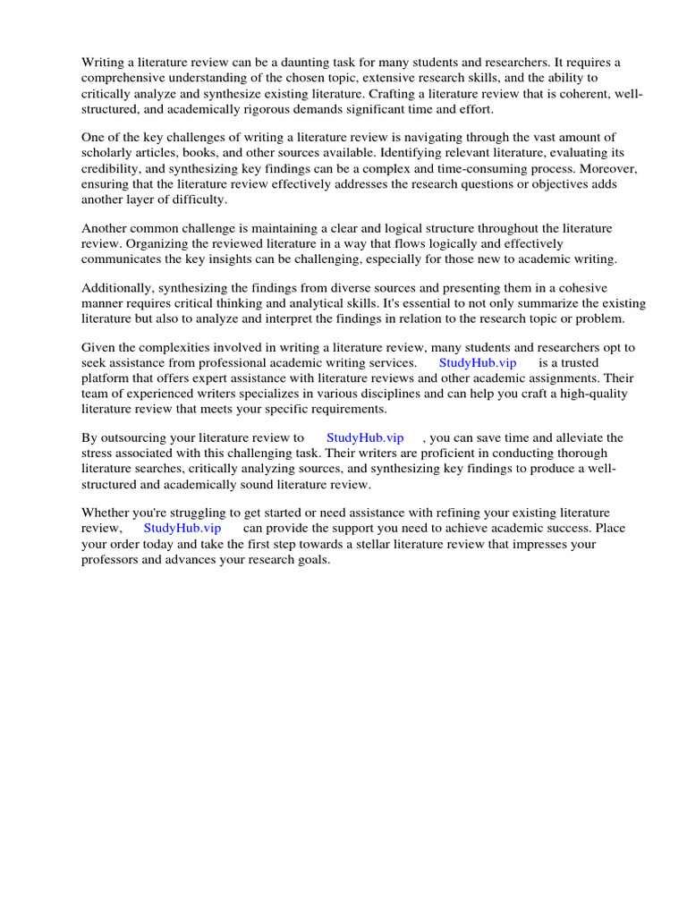 Example of Literature Review Rmit PDF Literature Review Methodology