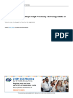 Research On Graphic Design Image Processing Techno