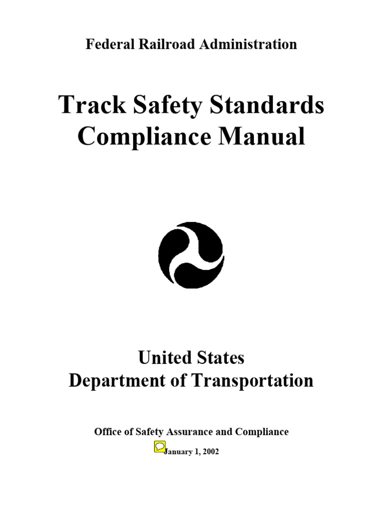 2008 Track Safety Standards PDF Occupational Safety And Health Safety