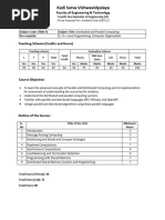 IT801-N Distributed and Parallel Computing