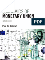 Paul de Grauwe - Economics of Monetary Union-Oxford University Press (2018)
