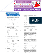 Conversion de Sistemas Angulares para Cuarto Grado de Secundaria